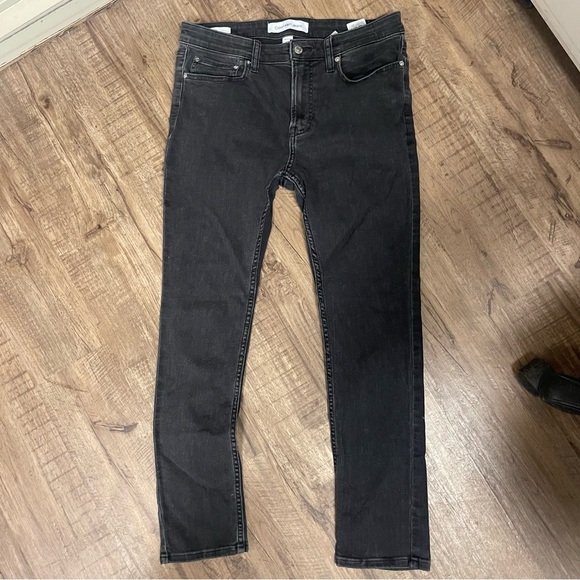 Calvin Klein Jeans black skinny jeans Women’s 32x30 - Picture 5 of 9